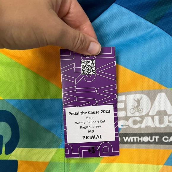 Primal NWT Cycling Jersey Pedal The Cause Cancer Women's - Picture 3 of 9